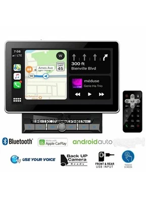 DUAL XDCPA11BT 10.1" Touchscreen Media AV Apple CarPlay Android Auto Bluetooth - Image 1 of 4