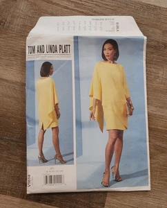 Vogue V 1614 Tom Linda Patt Designer Schnittmuster asymmetrisches Kleid Gr. 6-14 - Bild 1 von 4