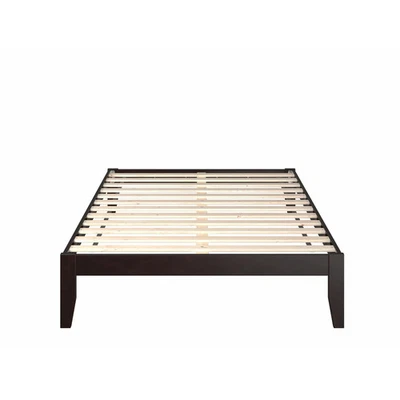 Cama de plataforma completa Colorado en negro espresso N/A Foto 1 de 4