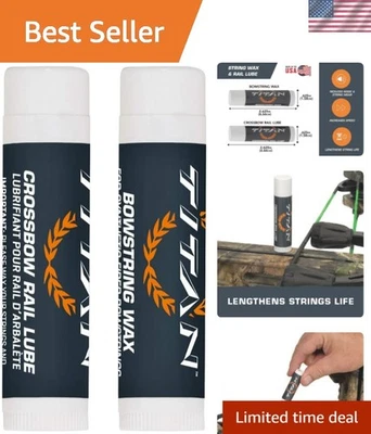 Combo de 2 lubricantes de riel de cera para ballesta Foto 1 de 4