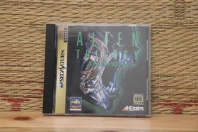 Alien Trilogy Sega Saturn SS Japan Very Good Condition!
