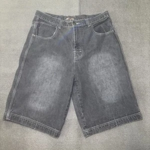VTG PJ Mark Shorts Mens 38 Grey Baggy Y2K Streetwear Faded Jorts #947 - Picture 1 of 9