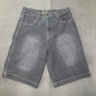 Pantalones Cortos De Colección PJ Mark Para Hombres 38 Gris Sueltos Y2K Streetwear Pantalones Cortos Desteñidos #947 Foto 1 de 4