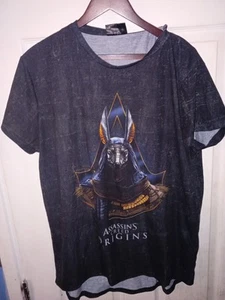 Mens Assassin's Creed Origins Graphic Print T Shirt Size XXL - Picture 1 of 4