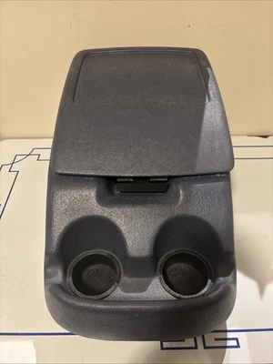 Ford Bronco 1992-1996 consola central camioneta F-150 doble portavasos bandeja azul claro Foto 1 de 4