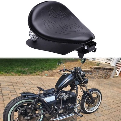 For Honda Rebel 250 300 450 CMX450C CB750 500 Bobber Motorcycle Spring Solo Seat - Image 1 of 4