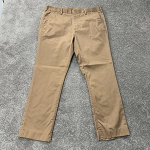 Bonobos Slim Fit Chino Pants 34x29 Thursday Khaki Cotton Dress Casual *Altered* - Picture 1 of 9