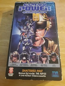 Captain Power And The Soldiers Of The Future Shattered Past 1987 VHS Untested - Picture 1 of 9