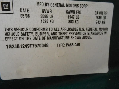 Windshield Wiper Motor Fits 95-97 CAVALIER 517255 - Image 1 of 4