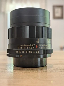 Lentar Auto Super-Lentar 1:2.8 f-28mm No. C33519 Screw On Mount Lens With Cap - Picture 1 of 9