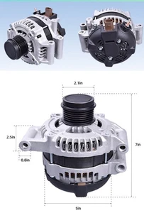 104211-4160 Alternator 100A Toyota Camry& Corolla & Rav4 Avalon 104211-4170 Ect - Picture 1 of 10