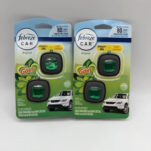 Febreze Original Gain Scent 80 Tage Autolüfter 2 Clips 2er Pack - Bild 1 von 5