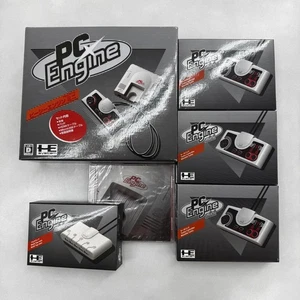 【Brand New】Konami PC Engine mini / PC Engine Turbo Pad /3Controllers Special Set - Picture 1 of 9
