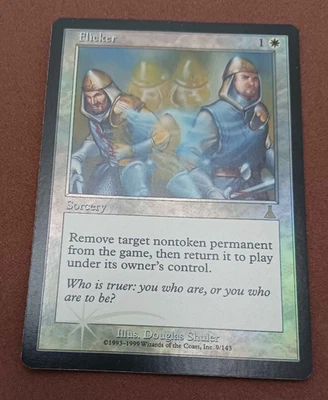 Flicker FOIL | UDS Urza's Destiny | Light Play | Magic the Gathering | MtG - Image 1 of 2