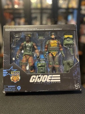 HASBRO GI JOE CLASIFICADO TIGER FORCE💥ROADBLOCK💥TRIPWIRE & M.A.C.L.E.O.D💥 #126 Foto 1 de 4