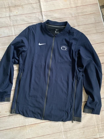 Nike Penn State PSU Sideline Lockdown Full Zip Jacket Men’s Small Cover