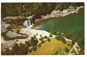 Luftaufnahme CUMBERLAND FALLS STATE PARK Corbin Kentucky Postkarte KY N'tl Wald - Bild 1 von 2