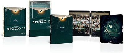 Apollo 13 (4K UHD + Blu-ray Steelbook) Film Vault - Brand New & Sealed Foto 1 de 3