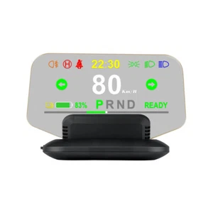 Car Head Up For Tesla Model 3 Y T1-Hud Display Obd2 Windshield Speed Projector - Picture 1 of 19
