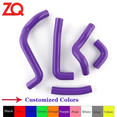 Kit de manguera de refrigeración de radiador de silicona púrpura para Kawasaki KDX220 KDX200 1995-2006 Foto 1 de 4