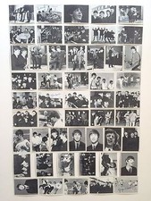 VINTAGE 1964 TOPPS BEATLES 3RD SERIES B&W SIGNATURE TRADING CARDS COMPLETE SET 
