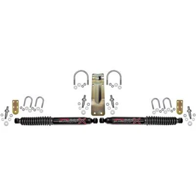 Skyjacker Black Max Kit Estabilizador de Dirección Doble Juego de 2 con Soportes de Montaje Foto 1 de 3