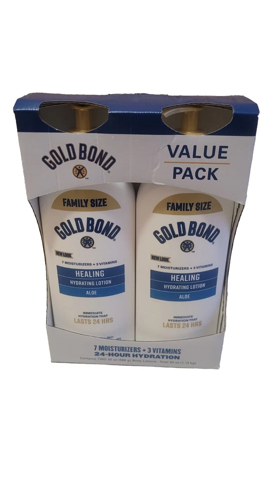BONO DORADO. Loción hidratante curativa aloe.(Paquete de 2) 20, oz en total para 40, oz  Foto 1 de 1
