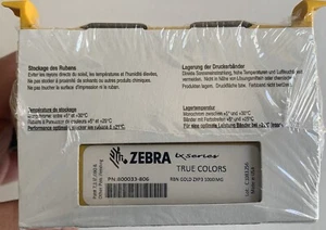 Zebra 800033-806 Gold Ribbon (1000 Prints) OEM for ZXP 3 - Afbeelding 1 van 2