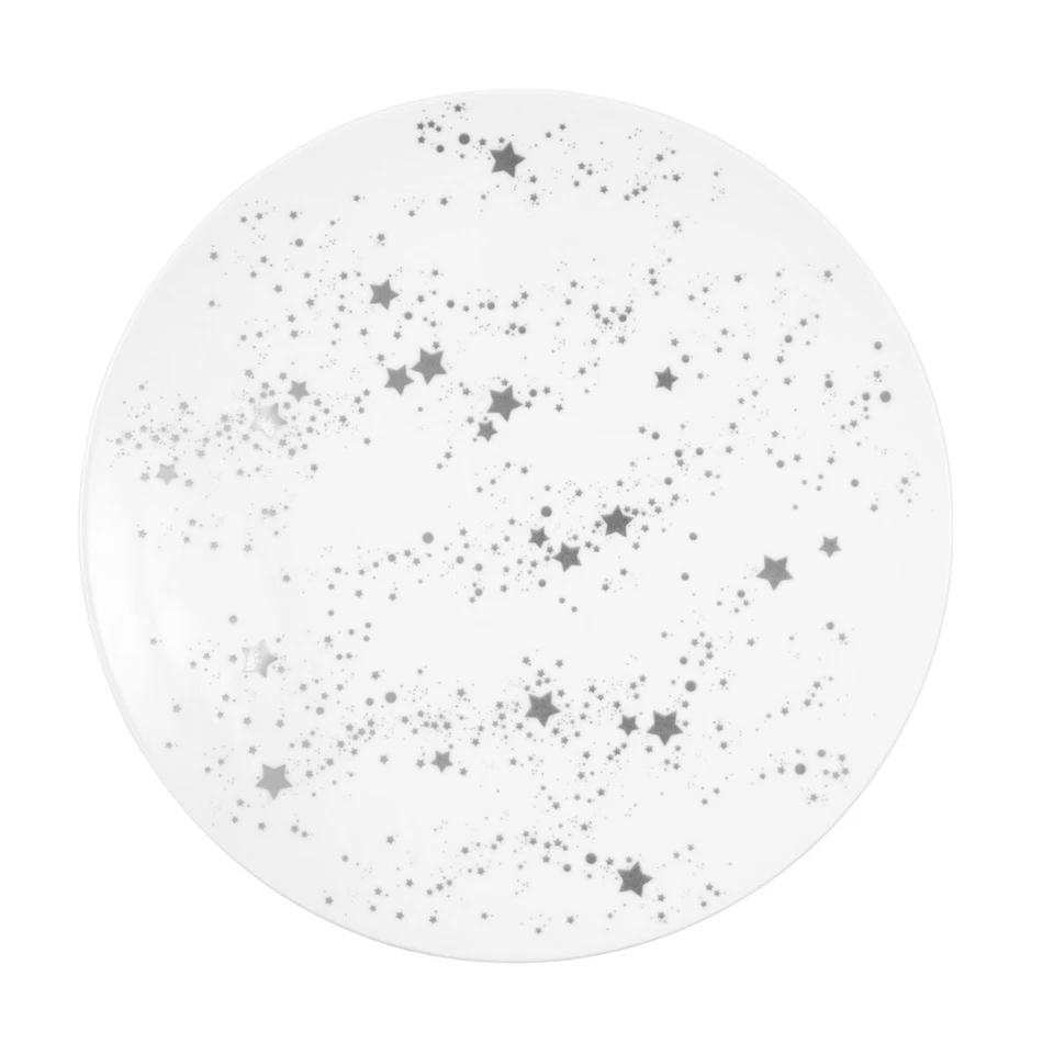 Seltmann Weiden Liberty Silver Stars Speiseteller 27,5 cm - Bild 1 von 1