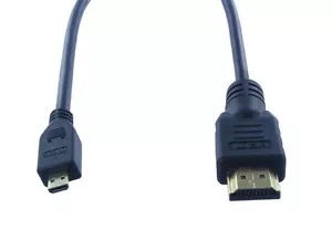 3 FT Micro HDMI to HDMI 1.4 Male to Male Converter Cable Cord Android Tablet US - Picture 1 of 2