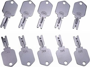Llaves de encendido para llave de carretilla elevadora Clark Yale Hyster Komatsu Gradall Gehl Crown 166 - Imagen 1 de 5
