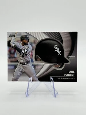 2022 Topps Series 2 #BH-LR LUIS ROBERT | Commemorative Batting Helmet Relic - Image 1 of 3