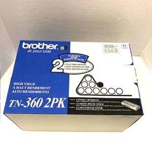 Cartucce toner Brother TN360 nero confezione da 2 TN3602PK originali PESI 100% PIENE - Foto 1 di 11