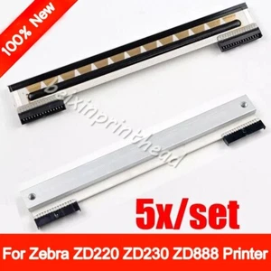 5 Stück 203dpi Druckkopf für Zebra ZD220 ZD230 ZD888 Thermo Etikettendrucker P1115690 - Bild 1 von 11