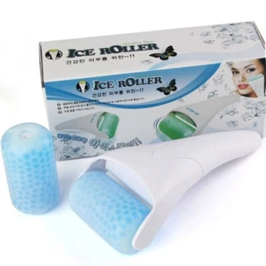 Ice Roller Body Face Facial Cold Gel Cooling Therapy Massager Skin Rejuvenation - Picture 1 of 10