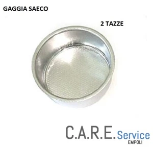 MISURINO 2 TAZZE PER PORTAFILTRO PRESSURIZZATO X MACCHINE DA CAFFE SAECO GAGGIA - Imagen 1 de 1