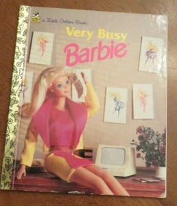 Little Golden Bks.: Very Busy Barbie by Barbara Slate and Mattel Inc. Staff... - Picture 1 of 3