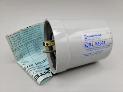 Sensor de luz fotocontrol Intermatic K4521 15A 120V 1800W enchufe de bloqueo Foto 1 de 4