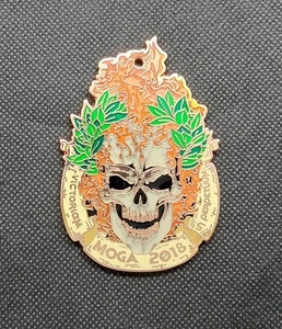 2018 MOGA Award Geocoin - Third Place LE40 TRACKABLE UNACTIVATED only 40 made - Picture 1 of 2