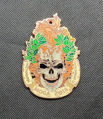 2018 MOGA Award Geocoin - Third Place LE40 TRACKABLE UNACTIVATED only 40 made - Image 1 of 2