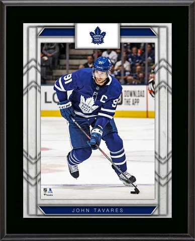 John Tavares Toronto Maple Leafs 10.5" x 13" Player Plaque Cover
