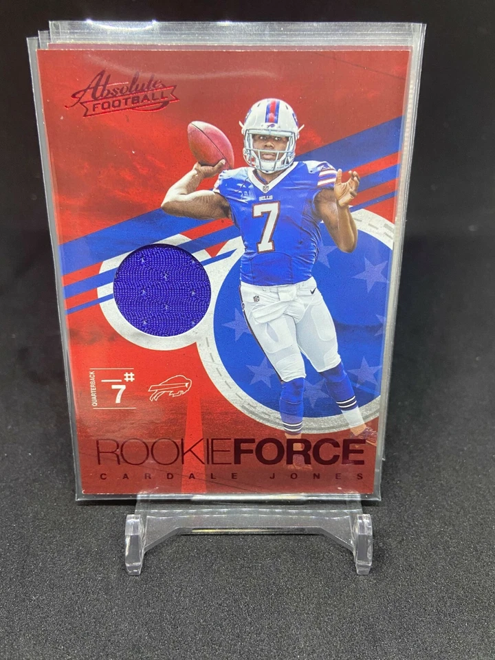 2016 Panini Absolute Red Rookie Force Cardale Jones Jersey - Image 1 of 1