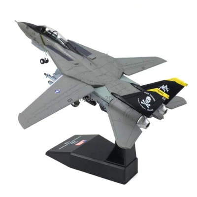 1/100 USN Grumman F-14A Tomcat 2003 modelo de avión de combate modelo de avión fundido a presión Foto 1 de 4