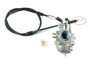 Carburetor & Throttle Cable For Polaris Predator Sportsman 50cc 90cc ATV - Picture 1 of 5