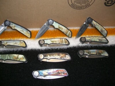 Frost Cutlery pocket knife assortment 3 for $15.00 you choose. - Image 1 of 4