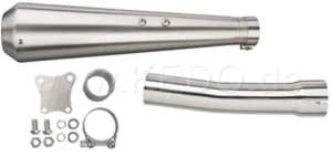 Muffler Kit "Gibbonslap" Premium Stainless Steel SR400 FI '14> SR500 '78-83 - Bild 1 von 2
