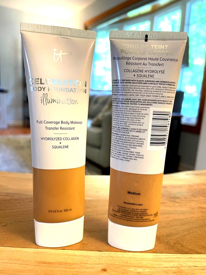 IT Cosmetics Celebration Body Foundation Illumination "Medium" NEW! 3.4 fl. oz. - Image 1 of 1