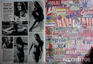 coupures s 1911 barbara bach james bond 007 roger moore - Photo 1/1