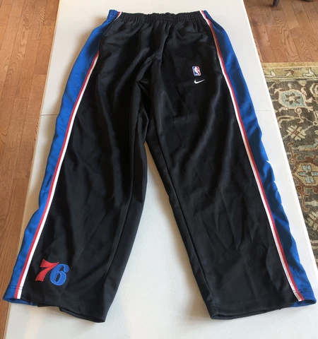 Sixers 76'ers Throwback Philly Warm Up Pants Nike XL 76ers Philadelphia NBA Cover