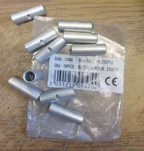 Rwctgty25 Butt Spleißverbinder, 6,8 mm, 10er Pack. 30 mm Länge - Bild 1 von 4